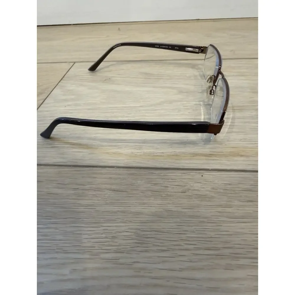 Genesis G4030 Gunmetal Eyeglasses FRAME ONLY 55-18-145
